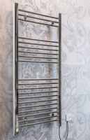 Eastbrook Biava 1100 x 600 Chrome Dry Element Electric Towel Radiator