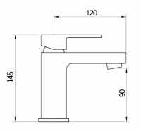 Niagara Bayswater Traditional Cranked Bath Shower Mixer Tap