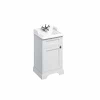 Burlington Cloakroom Basin Unit - Matt White