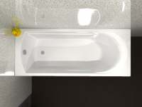 Beaufort Portland 1600 x 700mm Beauforte Reinforced Bath