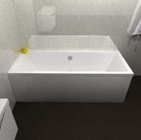 Carron Quantum Integra 1650 x 700 Twin Grip Bath - Carronite