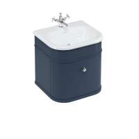 Elation Etienne 600mm Traditional Vanity Unit & Under Counter Basin - Ivory & Ice White