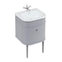 Bayswater 800mm 2-Door Traditional Basin Cabinet - Plummett Grey