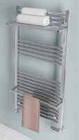 Haddenham Matt Anthracite Towel Rail 1200 x 600mm - Eastbrook