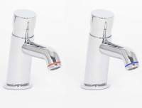 Highlife Skara Non-Concussive Push Button Basin Mono Tap (single) - 10012S