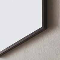 Docklands 500 x 800 Brushed Brass Rectangular Mirror - Origins Living