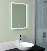 Granton 600 Round Matt Black Bluetooth Bathroom Mirror With Leather Strap - Highlife Bathrooms