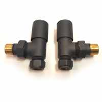 Bayswater Victorian Angled Radiator Valves - Pair