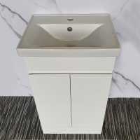 Forest 510mm Floor Standing Unit Inc. Basin - White Gloss