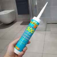 Everbuild 200 Contractors LMA Silicone Sealant - Translucent - 295ml