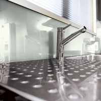 Lustrolite Glacier Kitchen Panel / Splash Backs