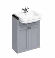 Burlington 600mm Basin Unit - Grey - F6BG