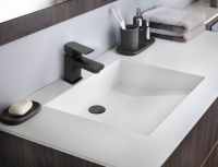 Burlington Chelsea Traditional Monobloc Basin Tap with Pop Up Waste - Black Lever 