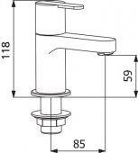 Sagittarius Avant Bath Taps