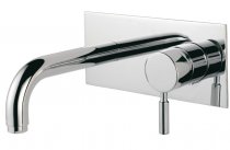 Francis Pegler Visio Wall Mounted Monobloc Basin Mixer Tap