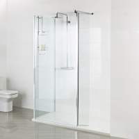 Roman Showers Select 200 Pivoting Deflector Panel 243mm Width (8mm Glass)