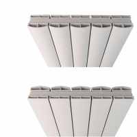 Bosun Double 500 x 1500mm Designer Radiator White - DQ Heating