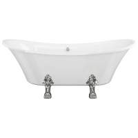 Termond 1620x710x775mm Freestanding Slipper Bath with Lion Feet