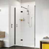 Roman Liberty 900mm Hinged Door for Corner & Optional Side Panel - 8mm Glass