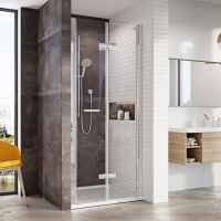 Bi-Fold Shower Door - 1200 - Silver - Roman Embrace 