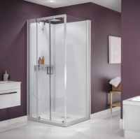 Kinedo Kinemagic Design 1200 x 900mm Corner Saloon Door Shower Pod