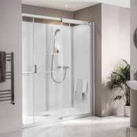 Kinedo Kinemagic Serenity + Glass Sliding Recess Shower Pod - 1200 x 900mm