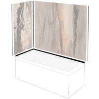 Multipanel Neutrals 3 Sided Wall Panel Kit