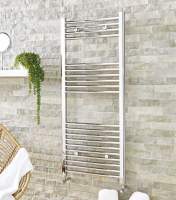 Kartell 1600 x 500 Chrome Towel Radiator - STR516C