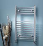 Kartell 300 x 800mm Straight Chrome Towel Radiator - STR308C