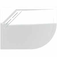 Kudos Connect2 1200 x 900mm LH Offset Quadrant Anti Slip Shower Tray