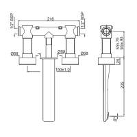 Bali Basin Mixer - Matt Black