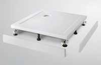 1500 x 800mm Seated Shower Tray with In-Line Panel & Pivot Door by Lakes