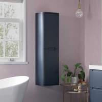 Laplane 500mm 2 Drawer Wall Hung Cloakroom Basin Unit - Matt Grey