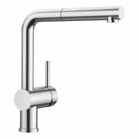 Blanco Linus S PVD Steel Kitchen Tap -  526242