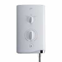 Triton Aspirante Electric Shower 9.5KW - White Gloss