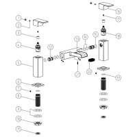 Sagittarius Avant Bath Filler Tap