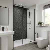 Multipanel Riven Slate Shower Panels