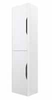 Parade Tall White Wall Mounted Bathroom Cupboard - Nuie