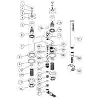 Semois Bath/Shower Mixer w/Bracket