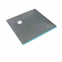 wedi Fundo Primo Wetroom Tray with Corner Drain - 900 x 900mm