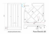 Kinedo Consort Self Contained Shower Pod - 815 x 815mm - CA10GB