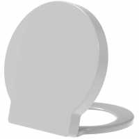 Rainbow Round Toilet Seat in White - 87360 - Euroshowers