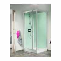 Kinedo Kineprime Self-Contained Pivot Door 800x800mm Shower Pod