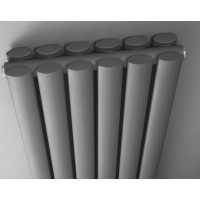 DQ Cove Polished Stainless Steel Single Sided 1800 x 413 Vertical Radiator