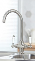 Richmond Monobloc Kitchen Mixer Tap - Brushed Nickel - Signature Series