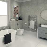 Durapanel Calacatta Marble 1200mm S/E Bathroom Wall Panel By JayLux