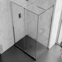 1600mm Rolla 8 Frameless Sliding Door Corner Enclosure - Aquadart