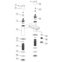 Francis Pegler Ebro Leg Bath Filler Tap 