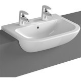 VitrA S20 Semi-Recessed Basin Two Tap Hole