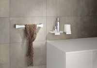 S7 Chrome Toilet Roll Holder with Flap - Origins Living